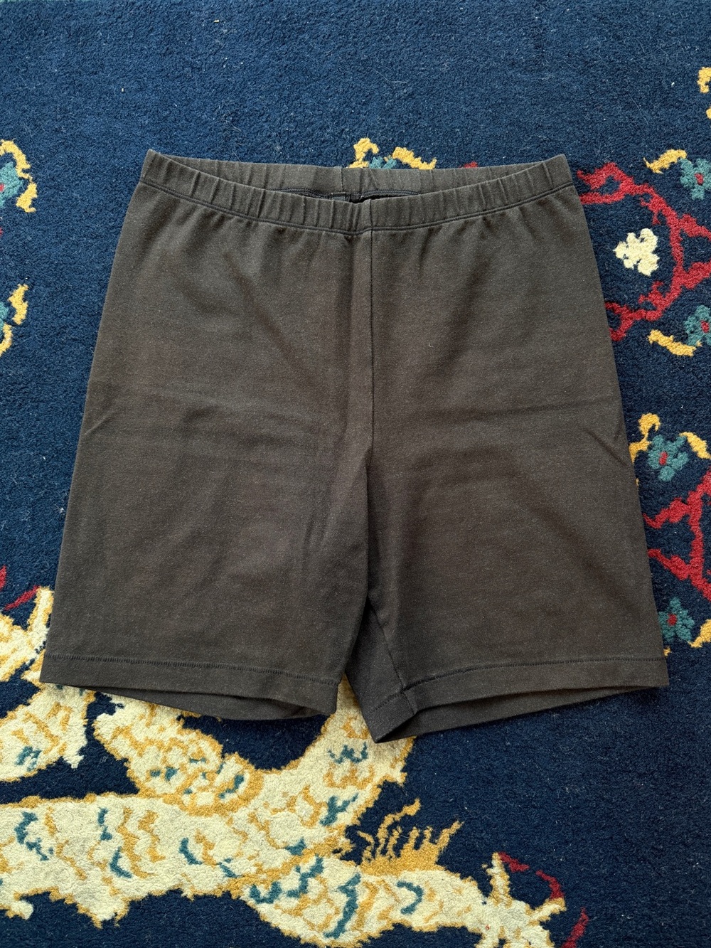 Skims Charcoal Grey Biker Shorts